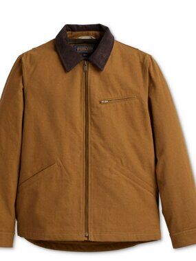 Men's Tahoma Canvas Trucker Jacket Size Medium